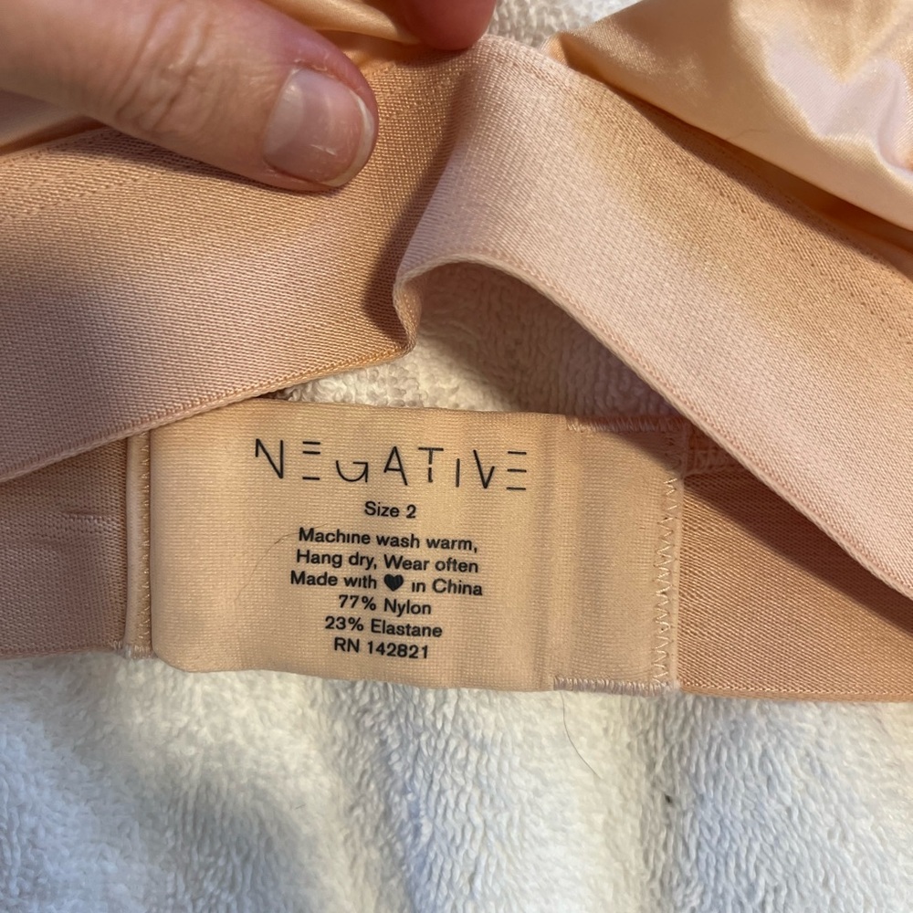 🖤EUC NEGATIVE BRA LOT SIZE 2 Sieve/Glacé black/taupe/buff - Picture 5 of 9